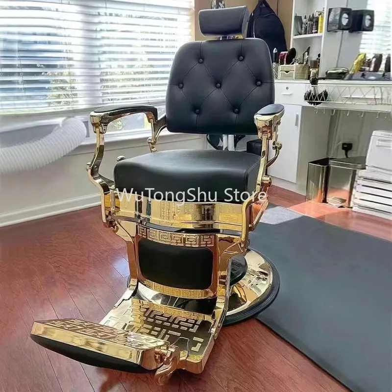 

Lounge Pedicure Vintage Barber Chair Dressing Beauty Luxury Hairdresser Spa Armchairs Barberia Hairdressing Stuhl Furniture