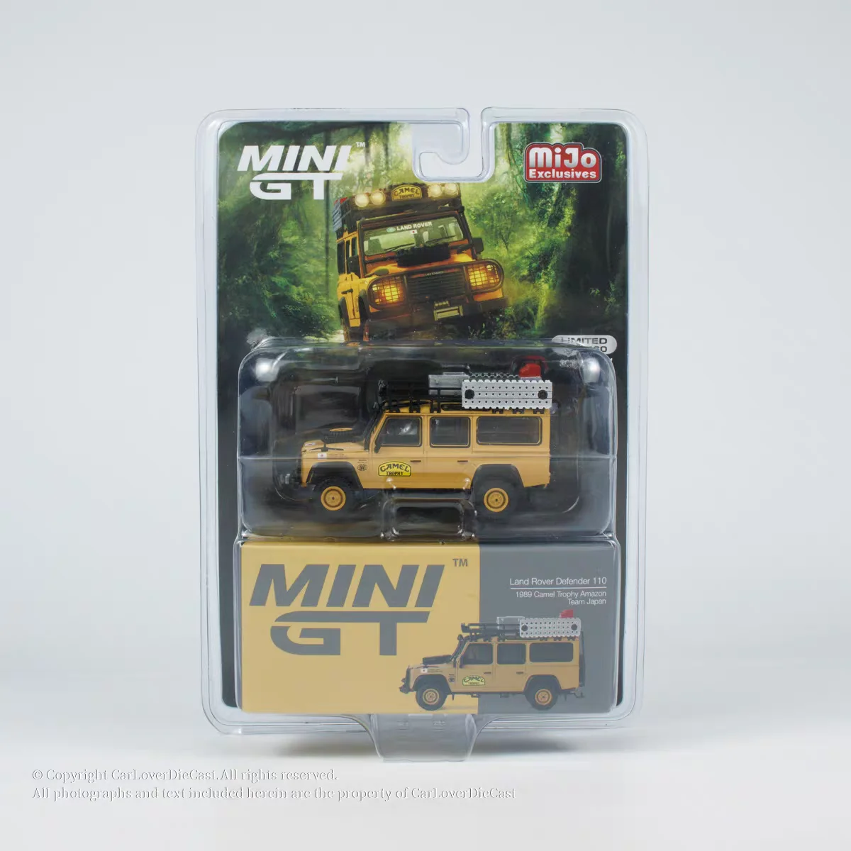MINIGT 1:64 Land Rover Defender 110 1989 Camel Cup #856 #751 Spot