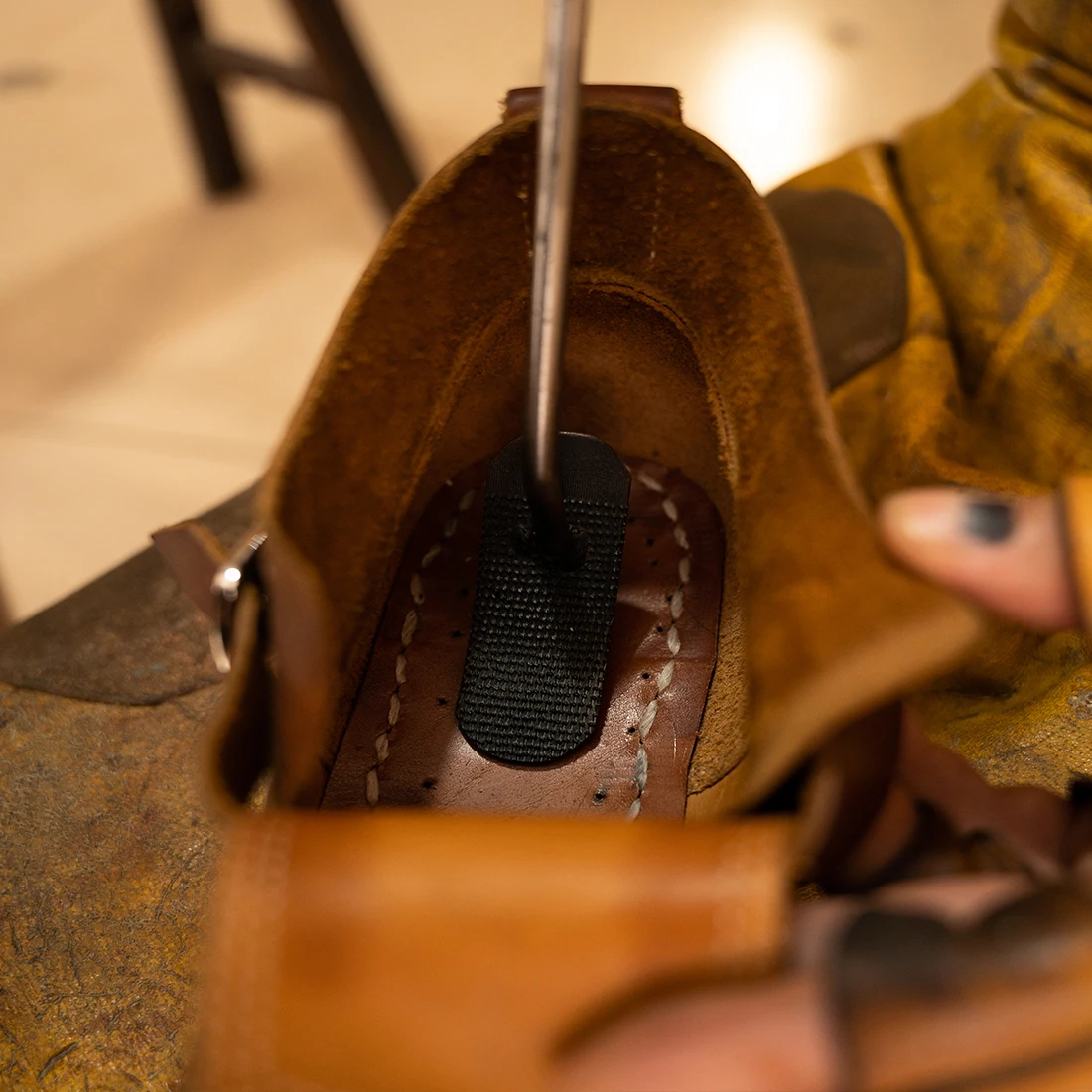 semi-circular triangular file shoe grinding Shoe making tool Leather Craft Shoemaker rubbing flat