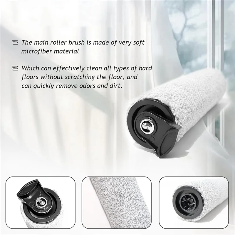 A83G-فرشاة دوارة فلتر Hepa لـ Tineco FLOOR ONE S5 Steam/IFLOOR 5 مجموعة ملحقات المكنسة الكهربائية الرطبة والجافة