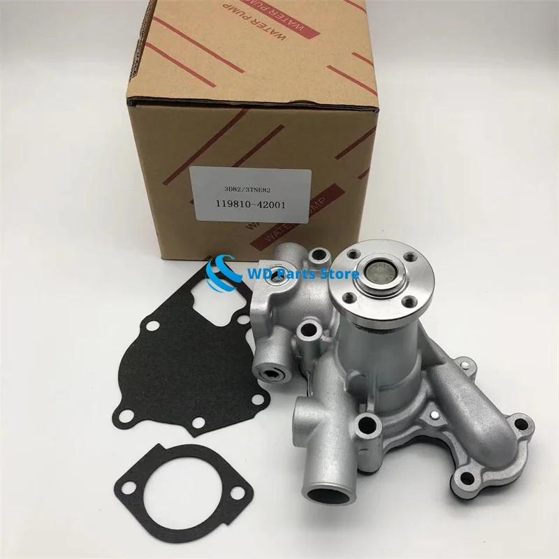 119810-42002 119802-42000 119180-42001 Water Pump for Yanmar 3D82 3TNE82 3TN75L-RB 3TNV76 3TNV82A-M5FA