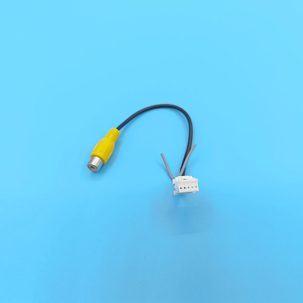 革新的で実用的な Android ラジオカーアクセサリーユニバーサル 10 ピンカメラビデオ入力ケーブルアダプター配線コネクタ