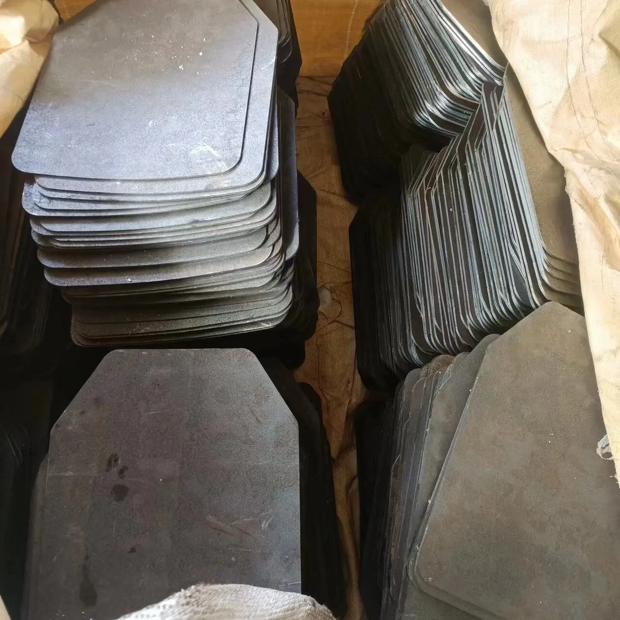 Tactical Bullet-Proof Steel Plate For Safety Vest Ballistic Body Armour Stab-Proof Composite Plates Board NIJ IIIA Stand Alone