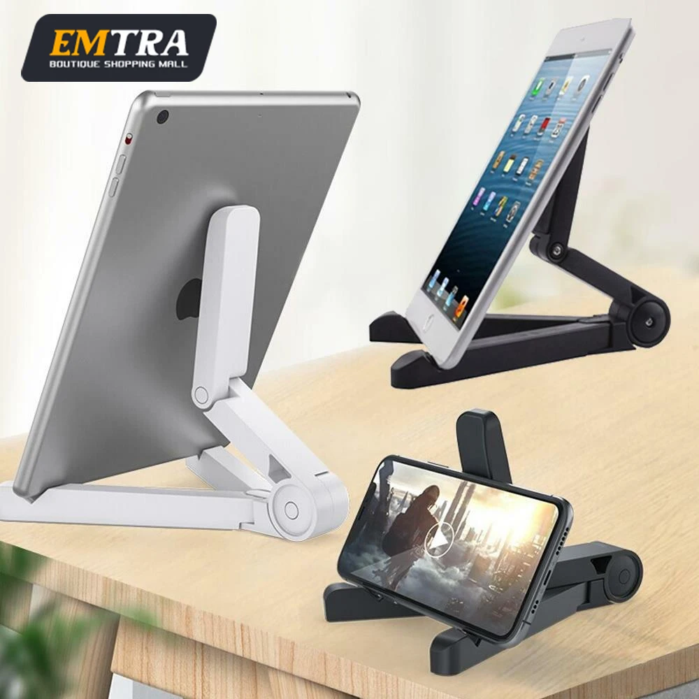 Universal Tablet and Mobile Phone Holder Stand with Adjustable Angle Portable For iPad Air Pro 11 inch Tablet Holder Accessories