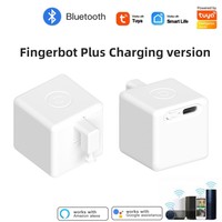 Tuya Bluetooth Smart Touch Fingerbot Plus USB Rechargeable Switch Button Pusher Arm Fingerbot Via Alice Alexa Google Home