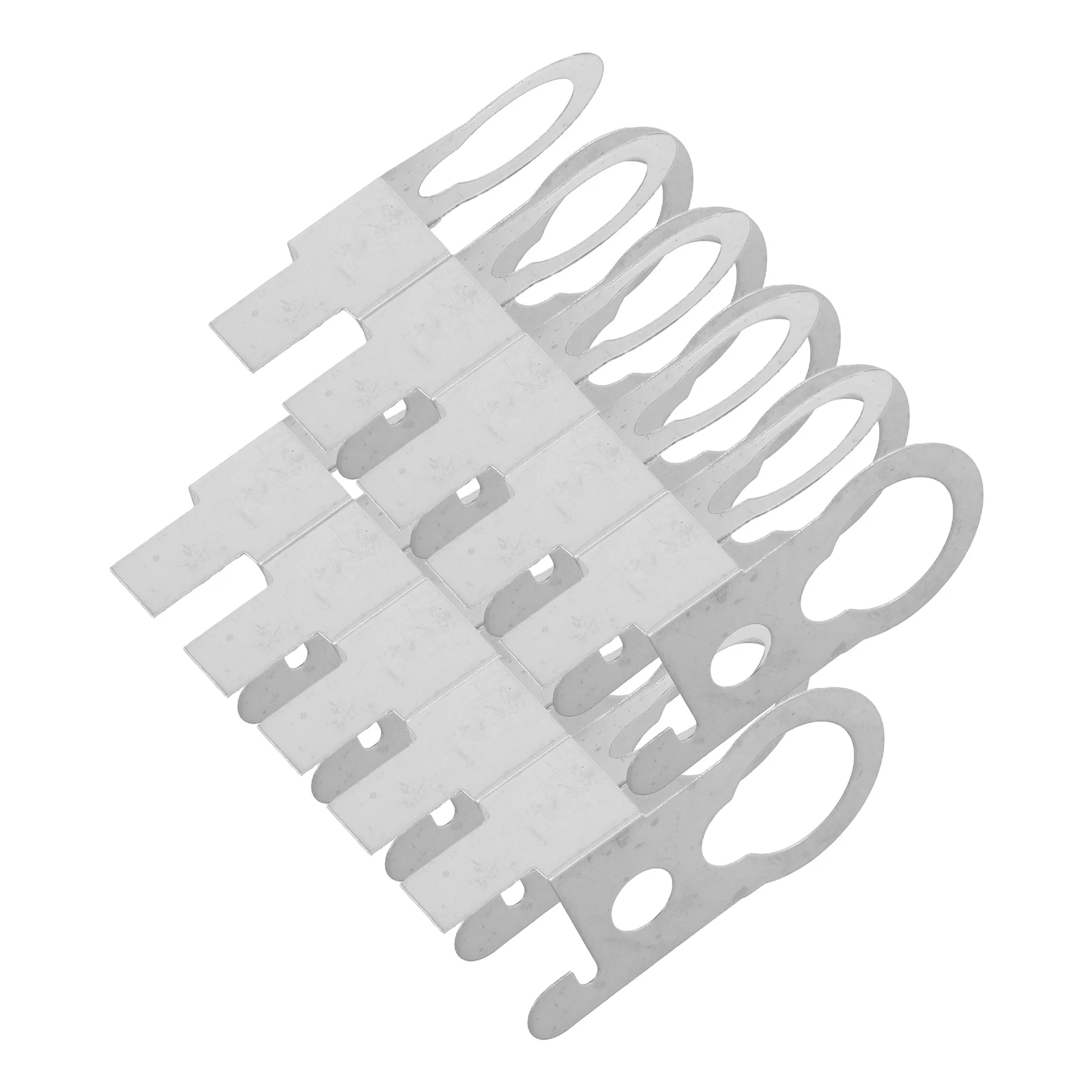 

10pcs Heater Fixing Clips Pear-Shaped Lamp Clamps Mounting Brackets Heat Accessories For Kitchen Faucet Fixtures Tube