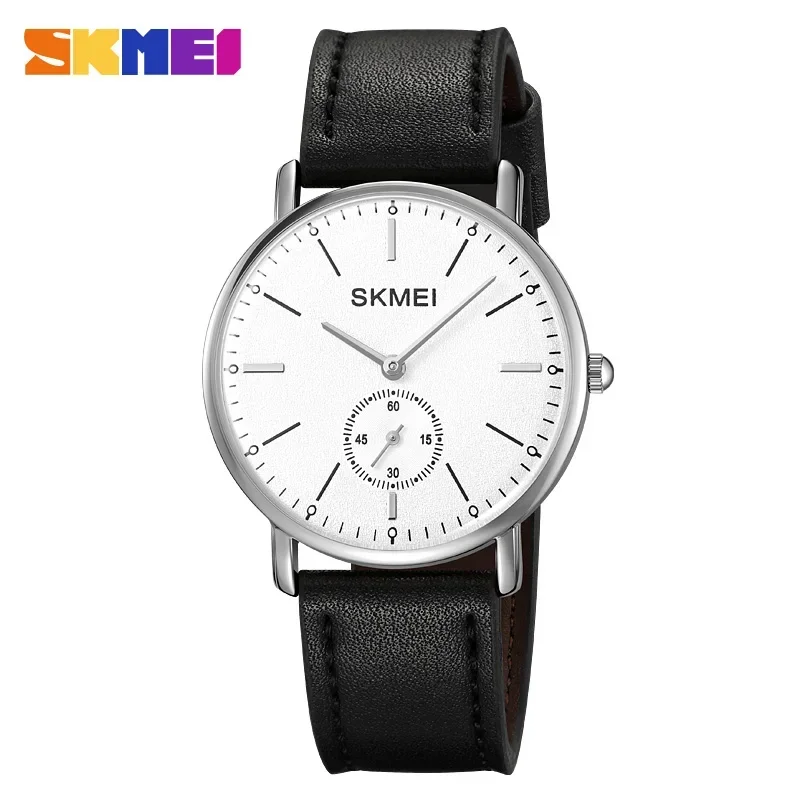 SKMEI 2308 Luxury Waterproof Chronograph Shockproof Sports Mens Wristwatches Clock Quartz Watch for Men Relogio Masculino