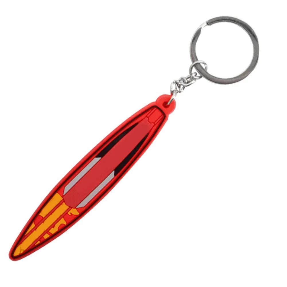 Surfing Paddle Board Keychain Accessory PVC Tape And Reliable Alloy Buckle Fastening System High Quality Alloy Buckle