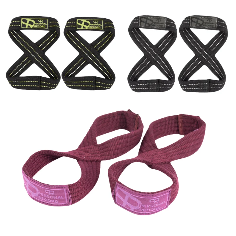 Figure 8 Lifting Straps Deadlift Wrist Wraps Weight Lifting Deadlifting Workout Straps for Power Lifter Weightlifting Gym Strap