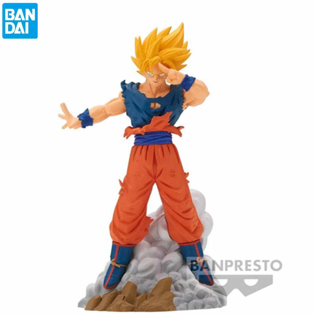 

Bandai BANPRESTO Dragon Ball Z Anime History Box Son Goku SSJ2 PVC Action Figures DBZ Figurine Toys