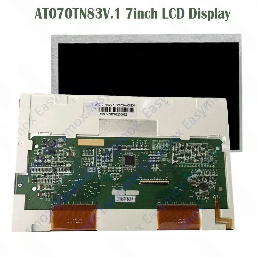 

ATO7OTN83 AT070TN83V.1 GZ0700NA00250 7inch TFT LCD Color Display Screen Panel Repairment