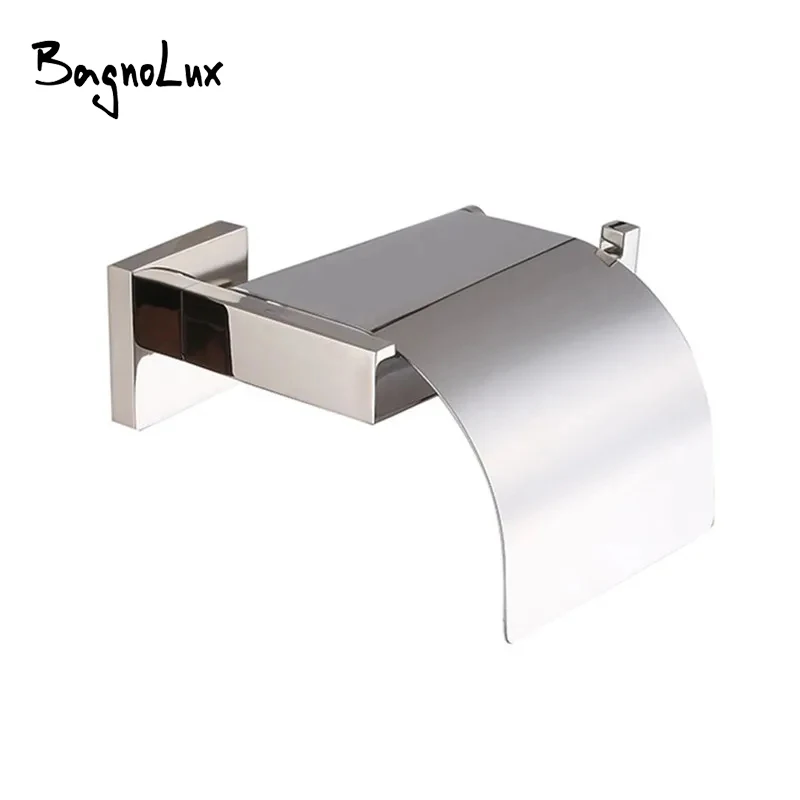 Toilet Paper Holder Alise PH-QMZ-17A1 SUS304 Stainless Steel Tissue Holder with  Polished Chrome