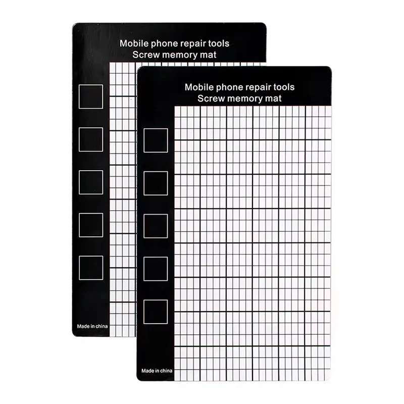 1/2/5/10Pcs Magnetic Screw Mat Memory Chart Work Pad Working Memory Pad For Little Small Screws Holds Mobile Phone Repair Tool