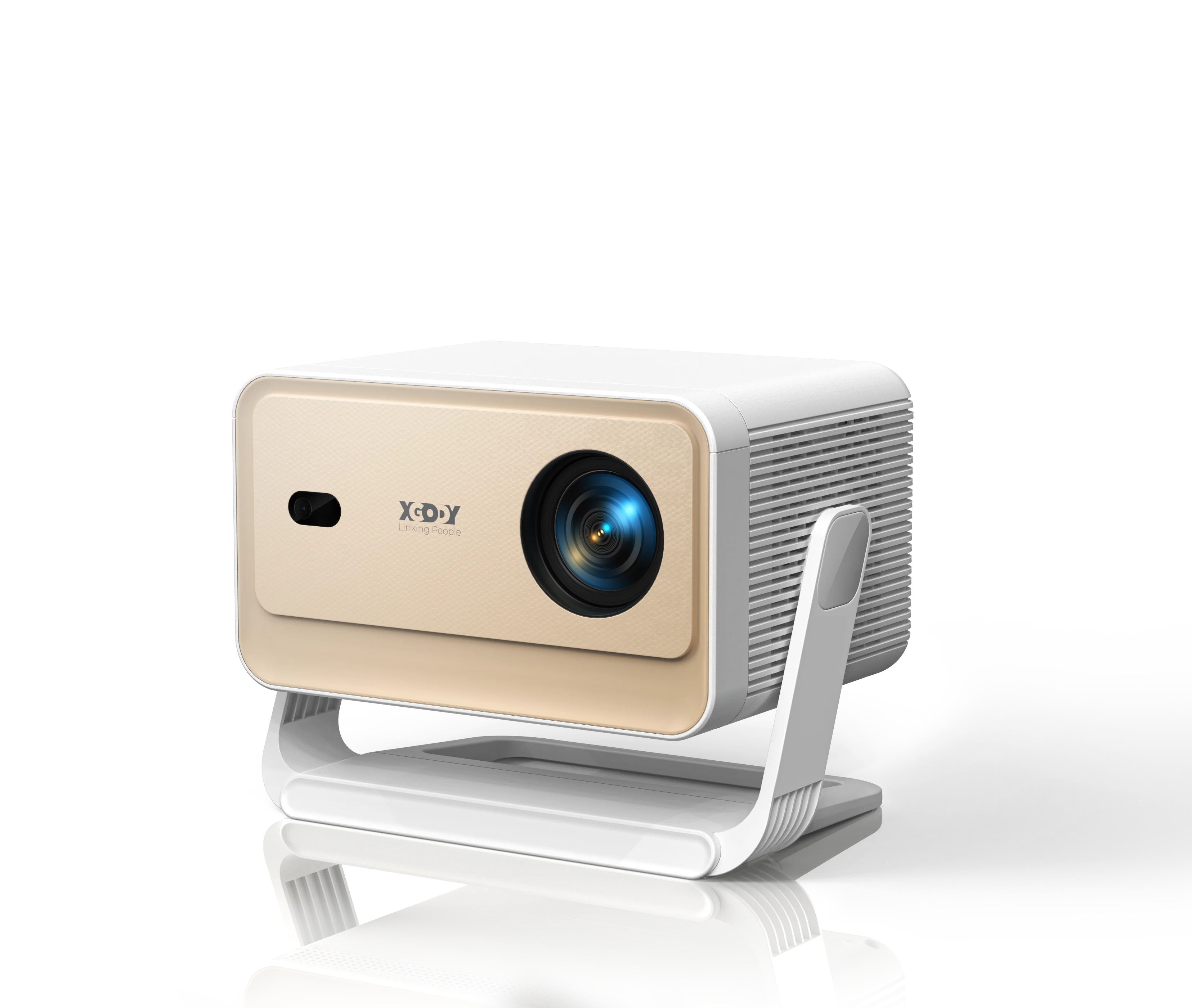 XGODY Projector N6/N6 Pro Netflix Officieel 4K Spraakbesturing Smart Android TV Whale OS 8/32GB ROM voor Movie Home Theater - afbeelding 1