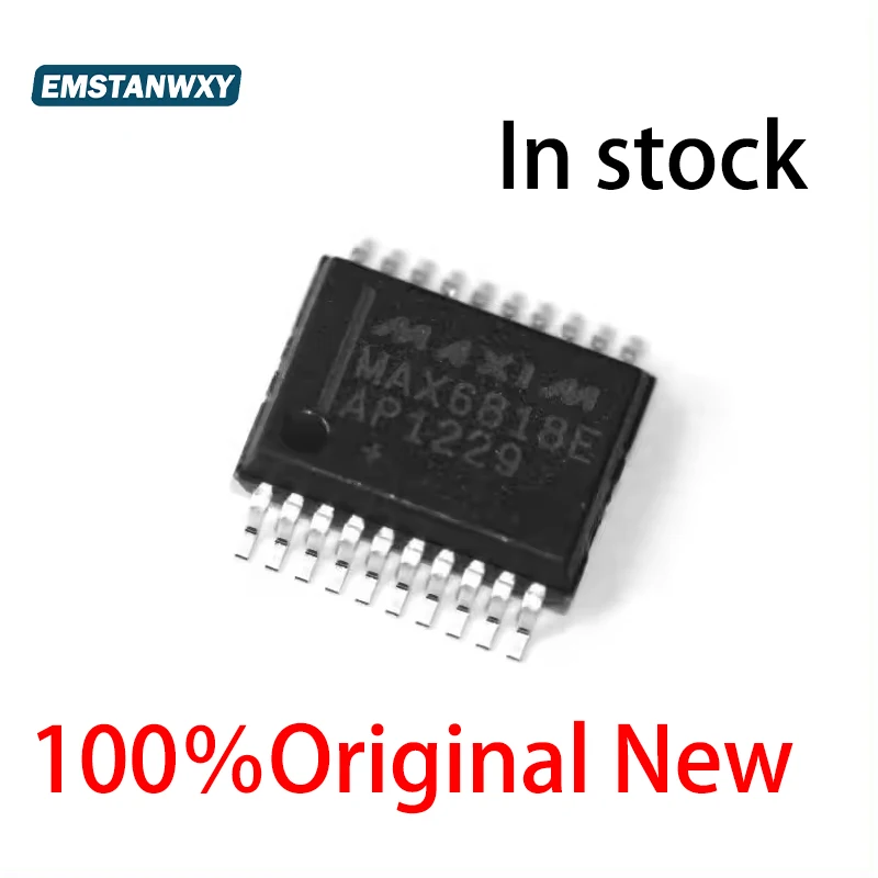 5pcs MAX6818EAP MAX6818 SSOP IC INTERFACE SPECIALIZED 20SSOP