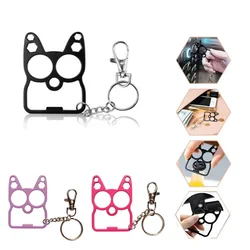 Portachiavi gatto multifunzione creativo strumento di moda portachiavi borsa ornamenti ciondolo per donna uomo portachiavi per auto accessori regali