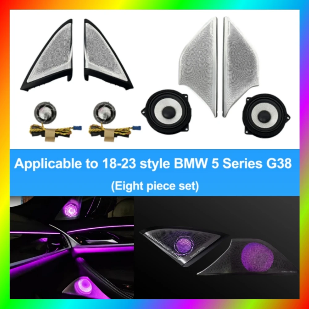 

For BMW 5 Series G38 2017-2023 Factory-Original 1:1 Molded Vehicle With Tweeter Cover Fit Featuring 11-color Ambient Lighting