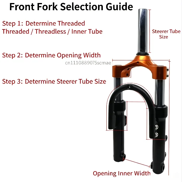 14 Inch Hydraulic Shock Absorber Fork For Folding Electric Vehicle Suspension Modification Parts