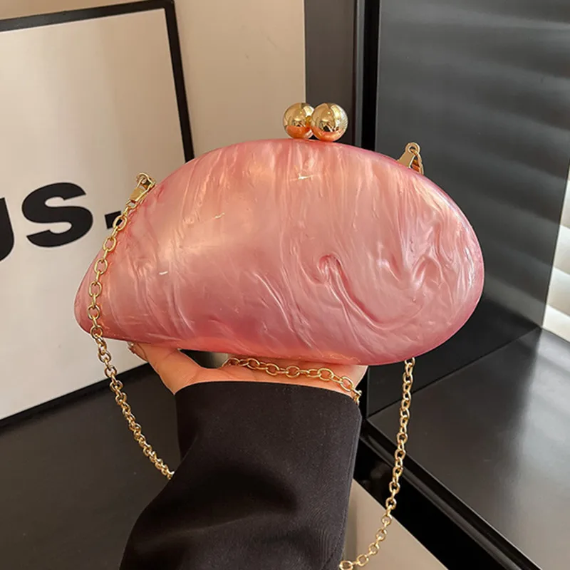 

Luxury Acrylic Evening Clutch Bag Women Shoulder Handbag And Crossbody Bags Party Prom Wedding Fashion Beike Design Purse 2025