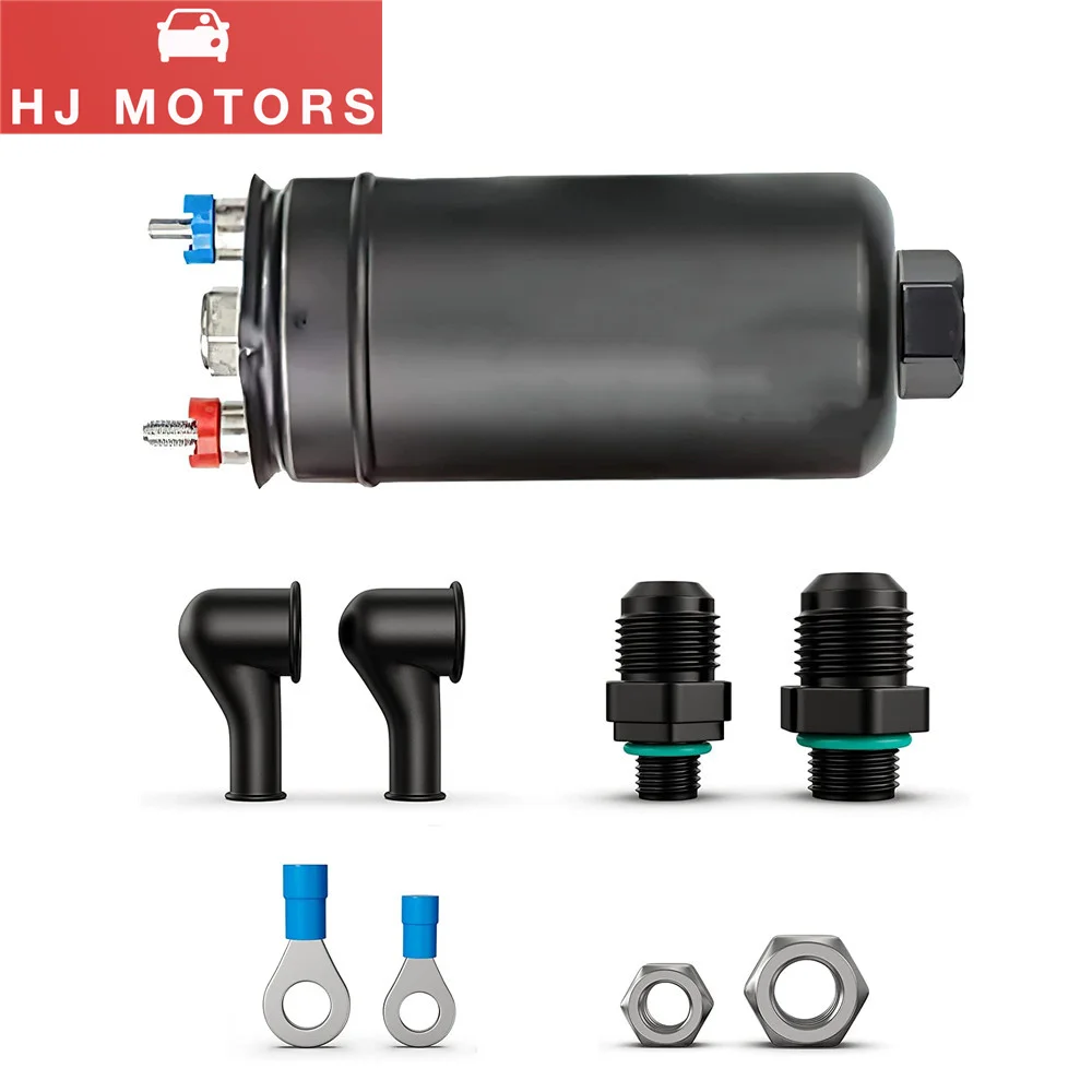 

High Performance 380 LPH Inline External Fuel Pump 0580254044 Fuel Pump Parts Kit