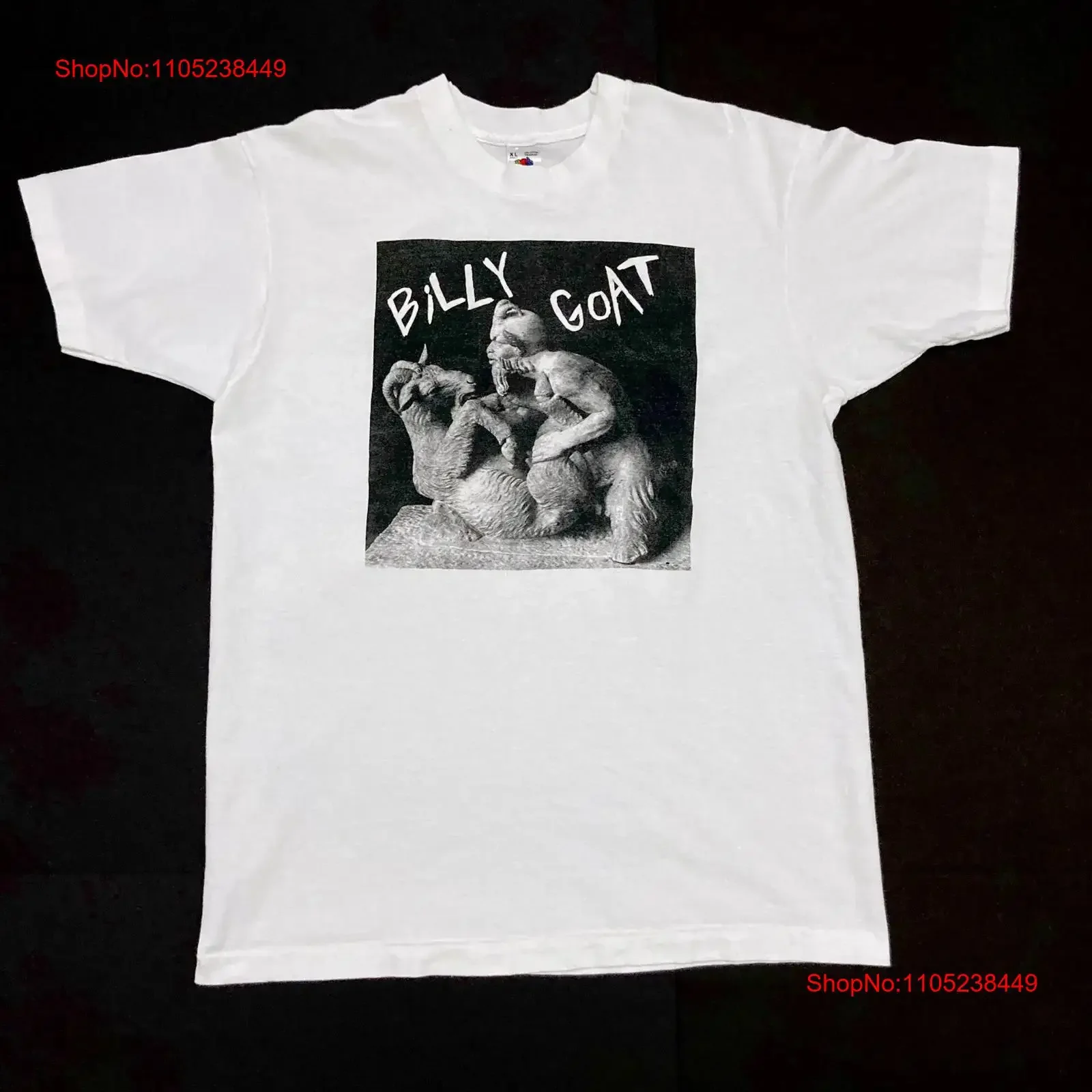 Billy Goat Band T shirt Vintage February 13 1993 Bush Roaming Mammals Concert Tour at the Ikon Club in Tulsa OK Mohawk vintage