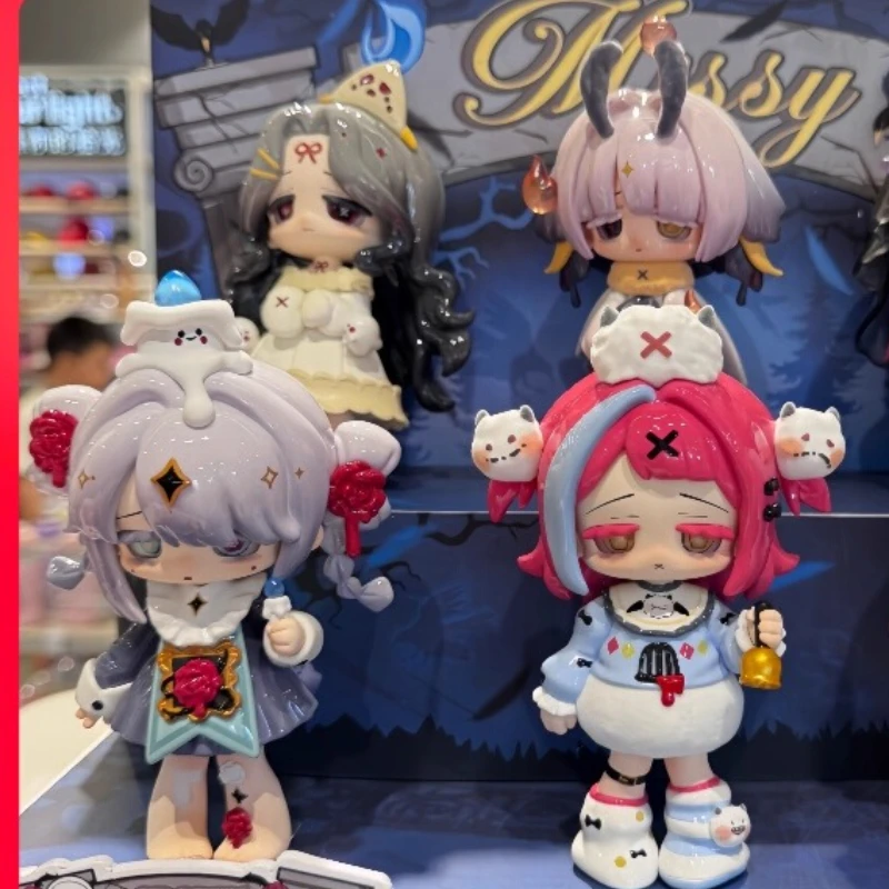 

Wanlexunchao Missy Sweet-Goth Lolita II Crow Paradise слепая коробка 13 см темная милая фигурка 1/72 скрытый шанс коллекционный подарок