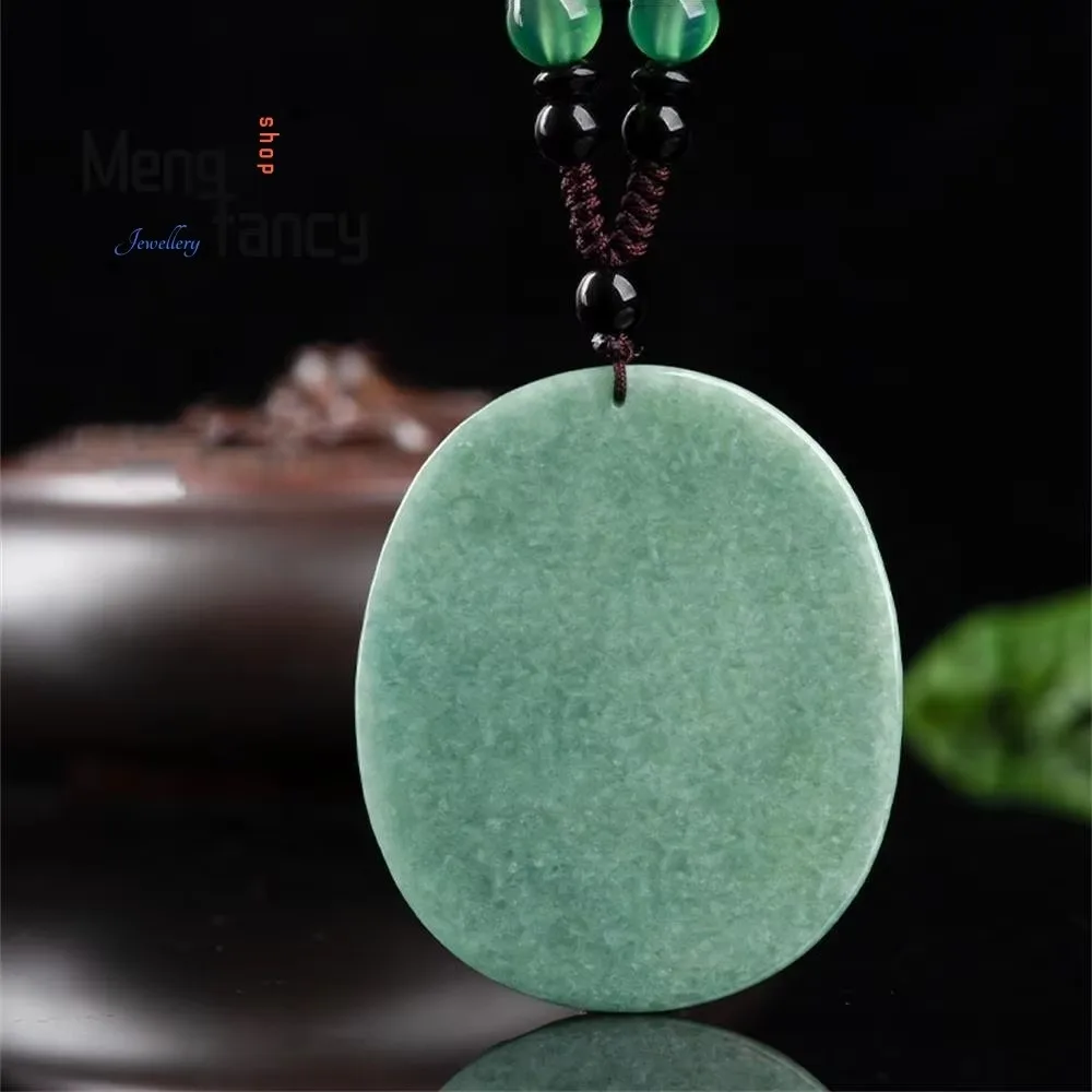 Natural A-goods Jadeite Zodiac Crouching Tiger Hidden Dragon Pendant Ice Jade Retro Exquisite Best Selling Fashion Fine Jewelry view 4