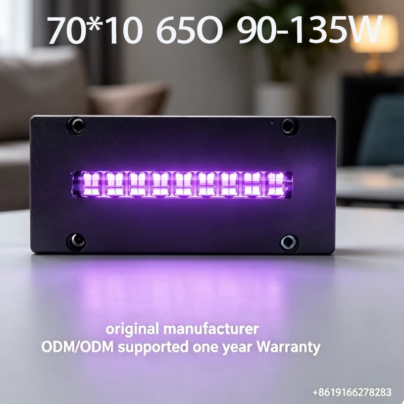

300-500W 60*40 MM Water Cooled UV LED Curing Lamp 395 NM Pre-curing of UV LED Ink for Inkjet Printers for G5 G6