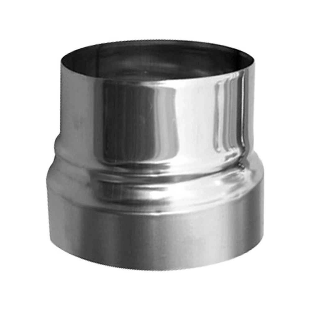 120mm To 100mm Reducing Ring Adapter Easy Install Stainless Steel Duct Reducer For Chimneys Fireplaces Stoves Ovens And Ducts