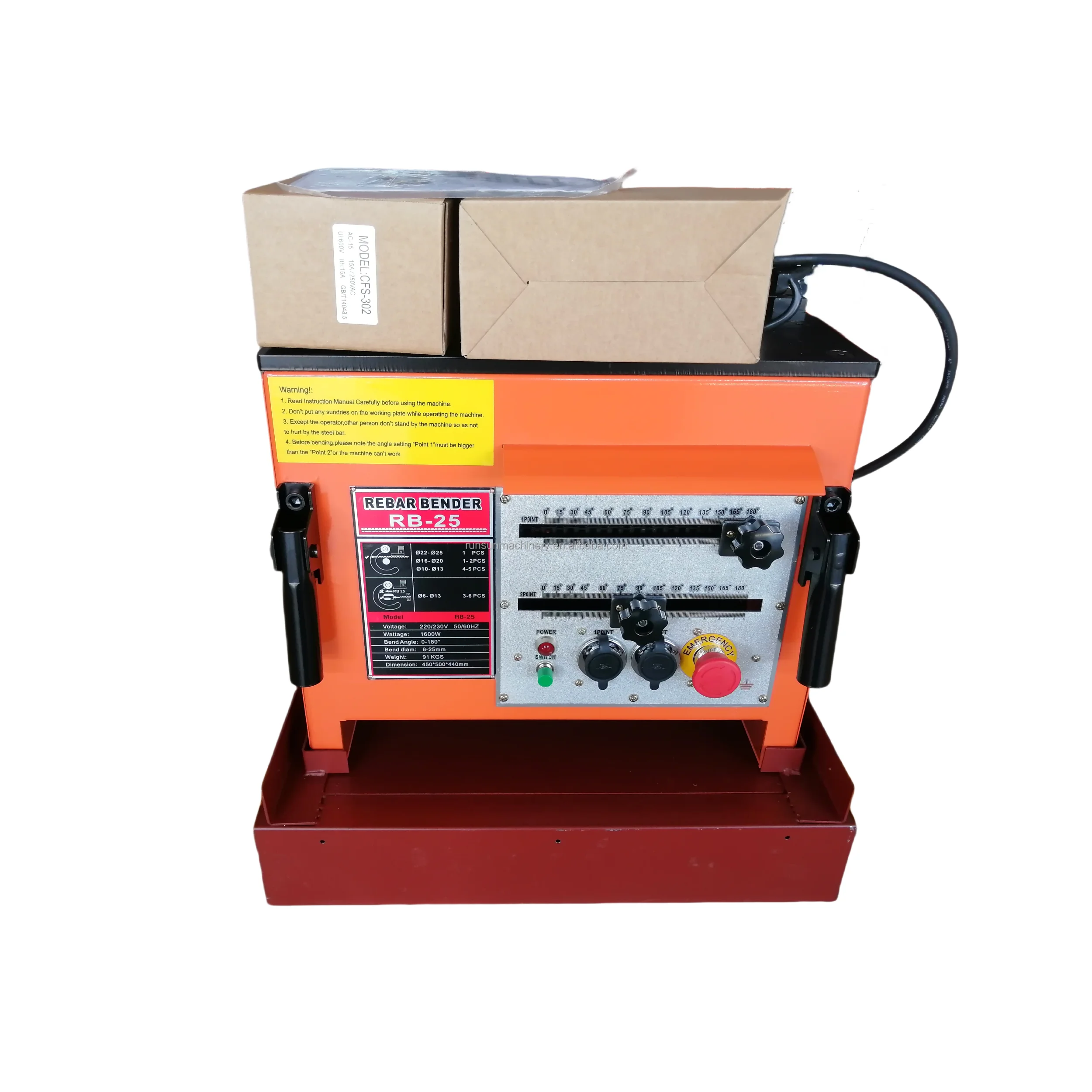 

25mm Electric Stirrup Bending Machine Rebar Bender for Building and Construction