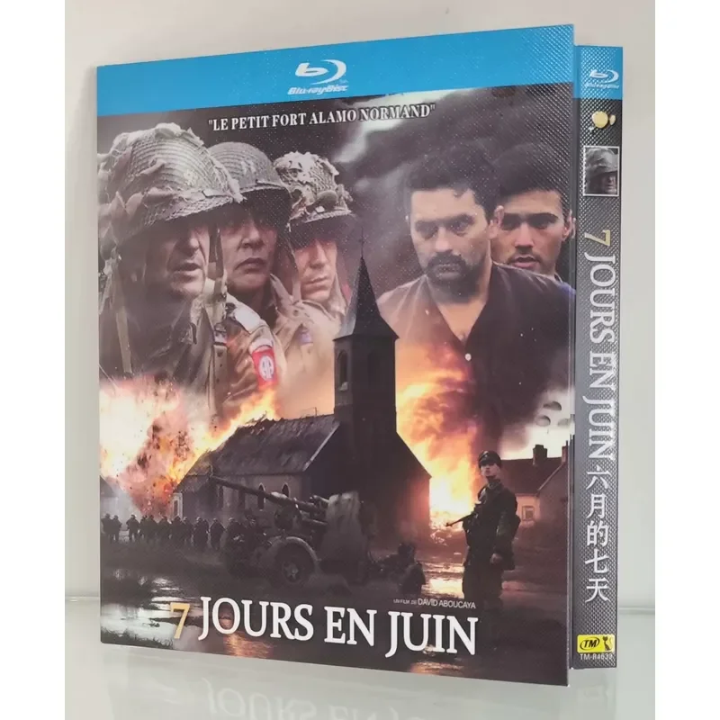 Seven Days in June Brand New Blu Ray French War Film High Definition Image Quality Chinese Subtitles Suitable For