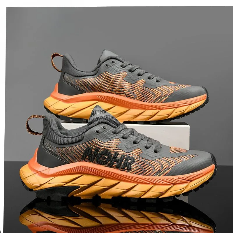 

Men Outdoor Trail Running Shoes Hiking Shoe Non-slip Shock Absorption Lightweight Hiking Shoe Ultra-light Breathable Sports Shoe