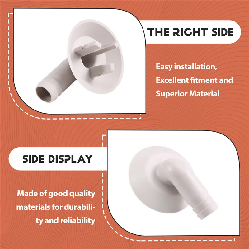 AT28-Air Conditioner Drain Nozzle Drain Pipe Joint External Unit Drain Pipe Accessories