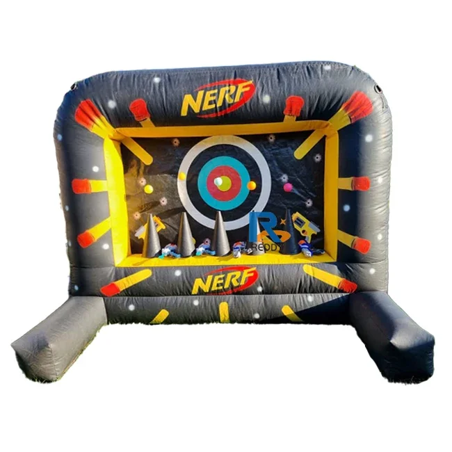 Outdoor Funny Interactive Inflatable Shooting Sport Games Arrow And Bow For Kids Adult