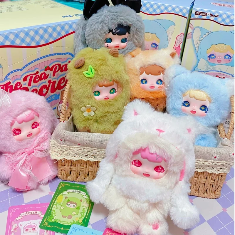 

Genuine Yoyoo The Tea Party Srcret Series Blind Box Cute Doll Trendy Toy Desktop Ornament Surprise Box Bag Charm Birthday Gift