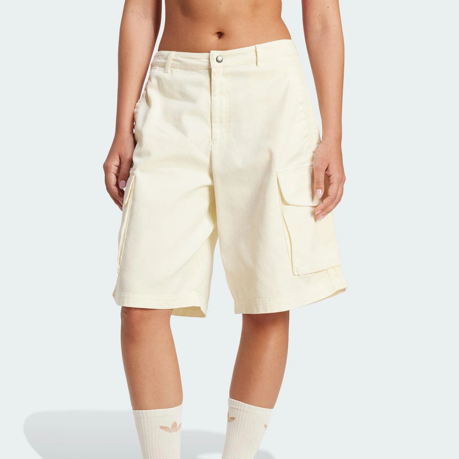

Оригинальные женские повседневные свободные спортивные шорты Adidas Slim Fit JD0138