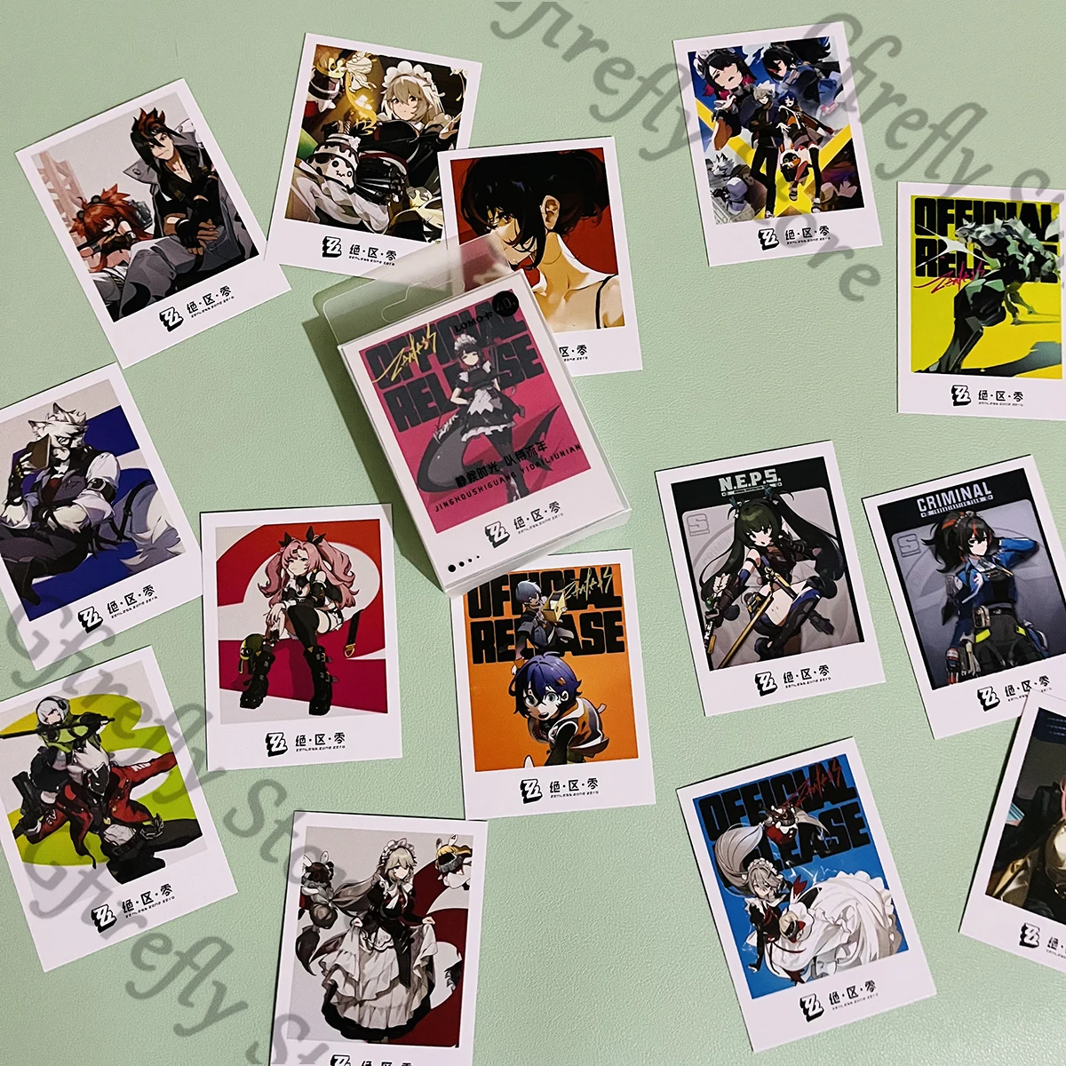 

Zenless Zone Zero Playing Cards Chumly Lie Fallow Game Lesser Calorie Ellen Joe Anime Fiche Ambitus High Definition Card Gift