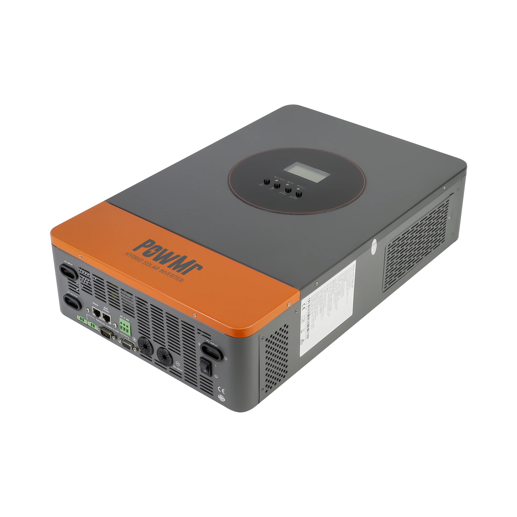 US Stock 6.5KW 12KW Solar Inverter DC 48V to 230V AC 120A/150A MPPT Solar Charger Off-Grid Inversor Fit Lithium Battery Max PV 500Vdc Use for Home