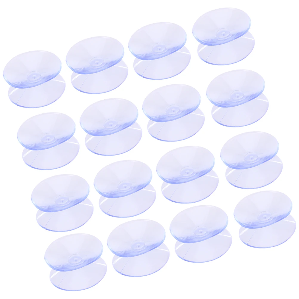 48 ชิ้น Anti-SLIP Pad ดูดยางถ้วยสองด้านแก้วตารางฮาร์ดแวร์ไม่มีซิลิโคน Protector Pads