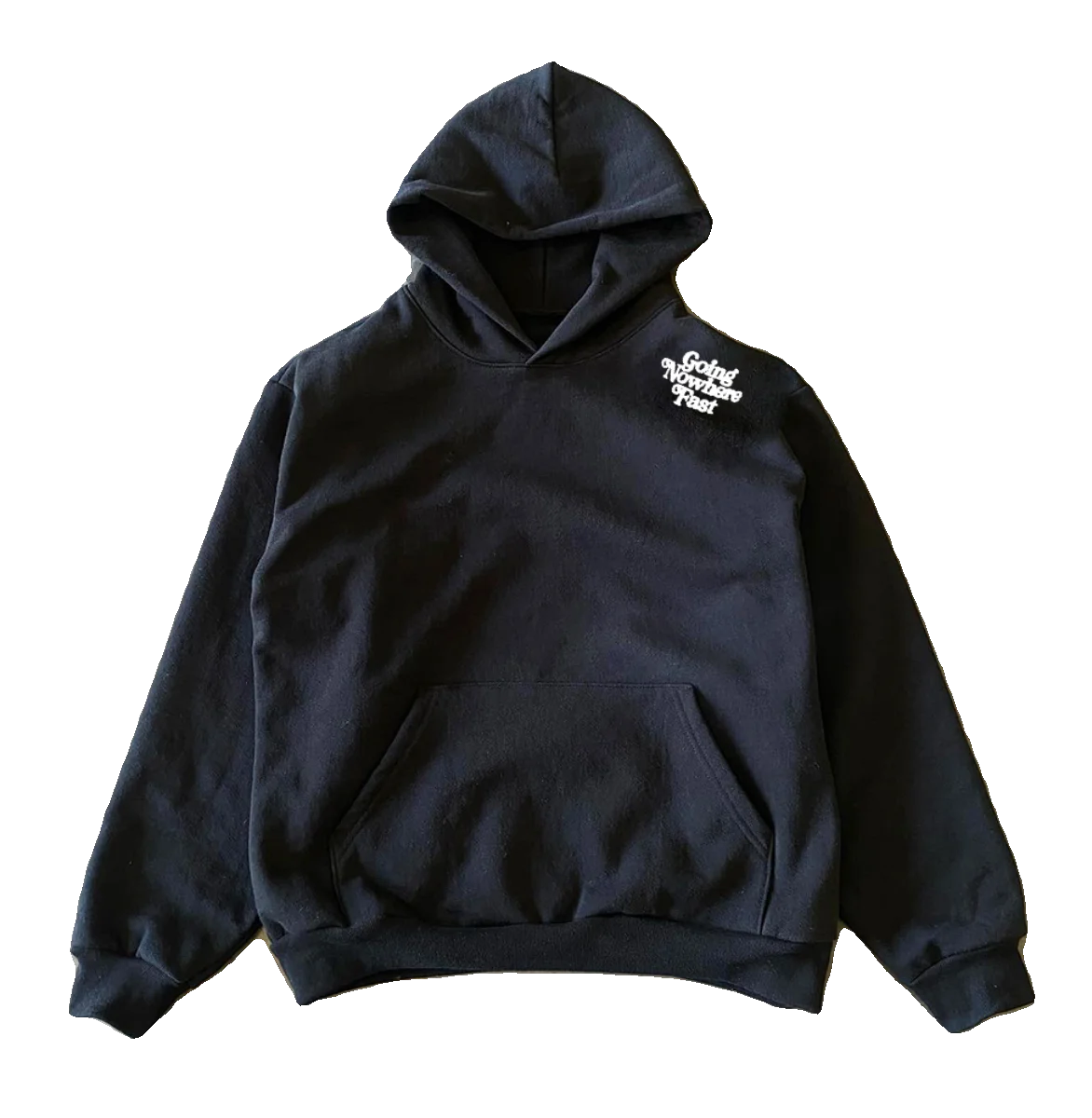 480G Pure Cotton Large Loop Minimalist Design Heavyweight College Style Men's Streetwear Hoodie Unique Small Audience Appeal