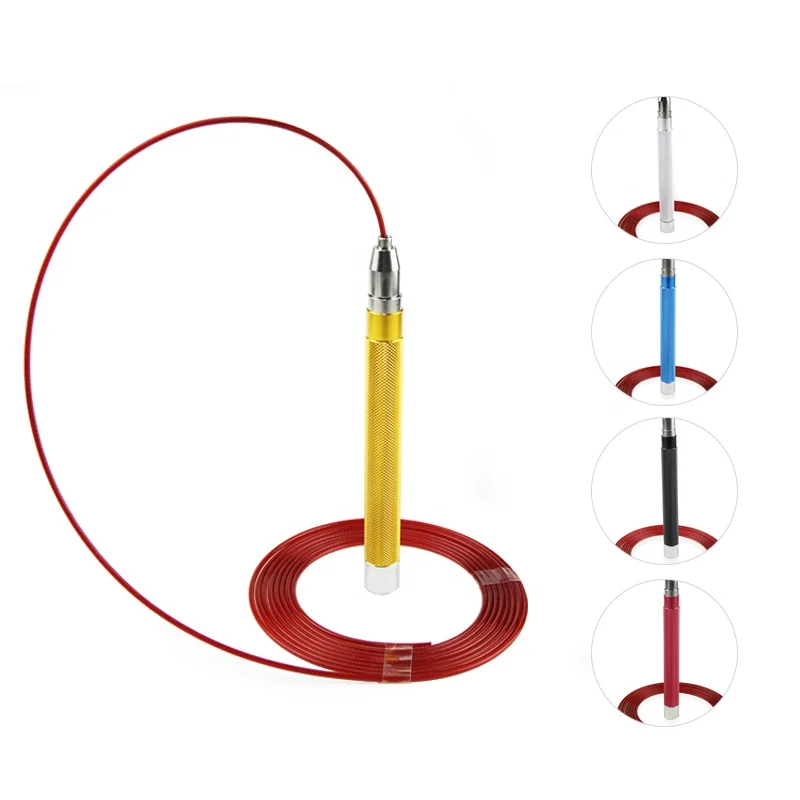 Flat Head Thread Self-locking Jump Rope Weighted Jump Rope High Speed Skip Rope for Exercise Training