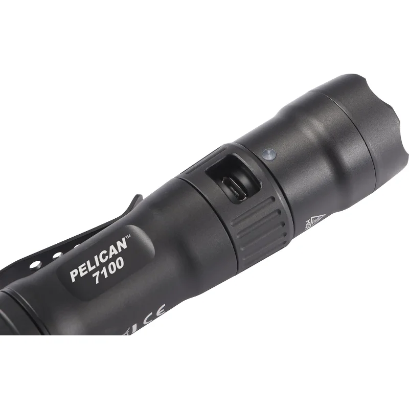 

7100 Rechargeable Tactical Flashlight (Black)