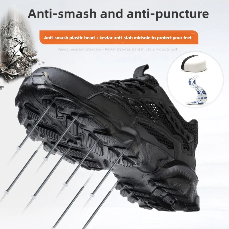 Lightweight Breathable Safety Work Shoes 3