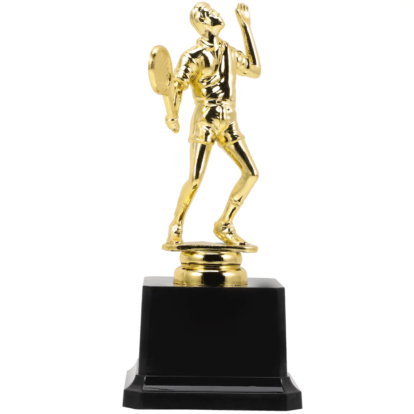 

Kindergarten Decor Kids Competition Trophy Badminton Classroom Plastic Child Gold
