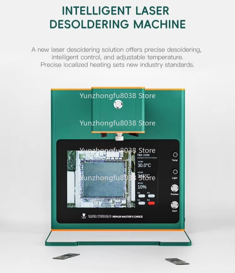 2206 4-in-1 Laser Welding Machine with Camera High Definition Microscope for Precise Main Board Repair