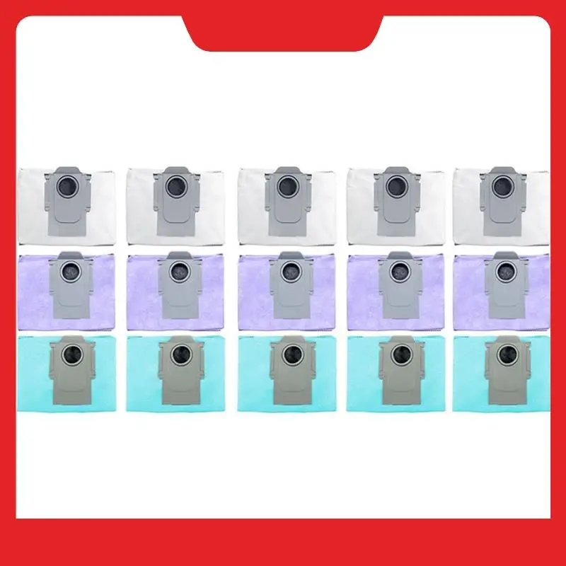 

15PCS Dust Bag Replacement Parts Accessories For Roborock T8 Plus / G10S Pure / G10S PRO / G20 / Q5 / Q7 Vacuum Cleaner Parts