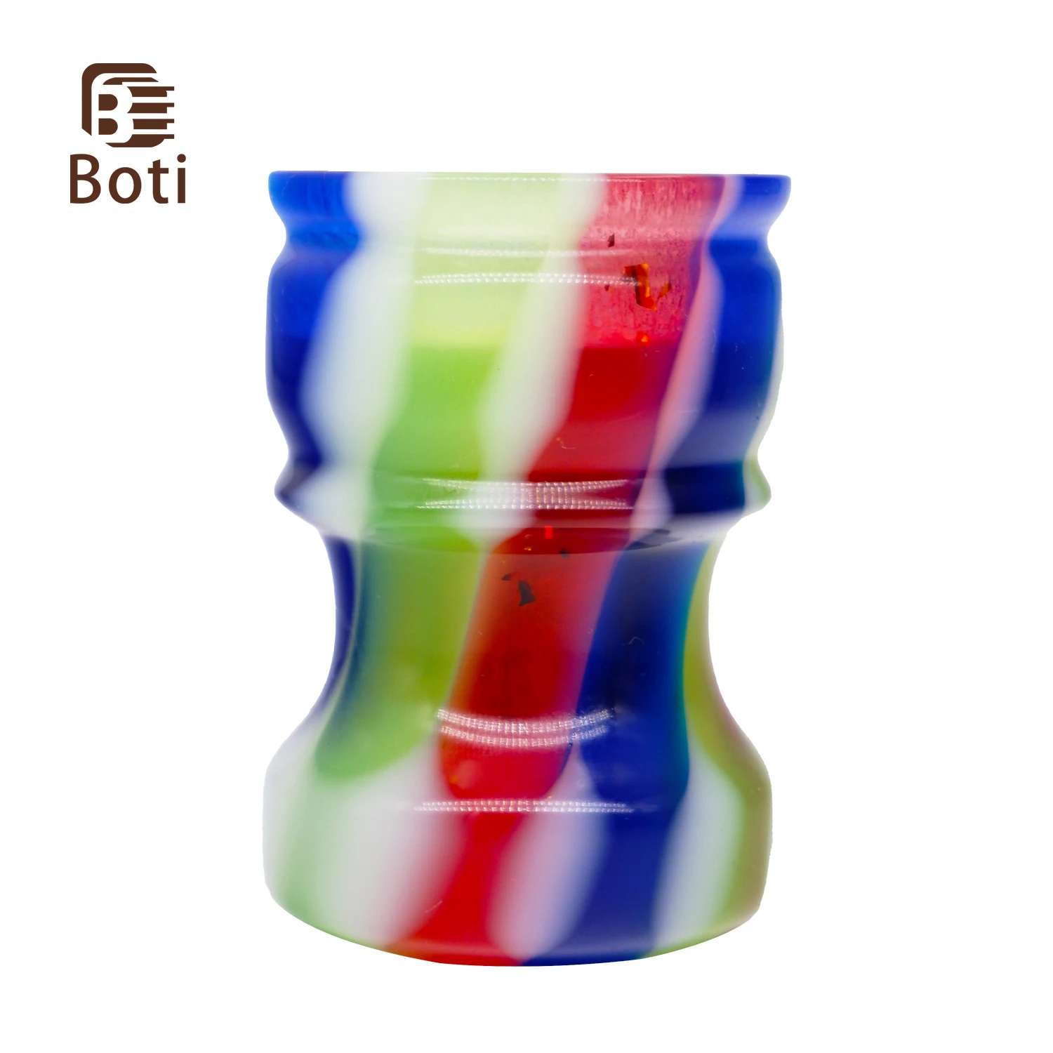 

Boti Men's Shaving Brush Colorful Sugar Resin Shave Handle Beard Clean Tools Barber Trimmer