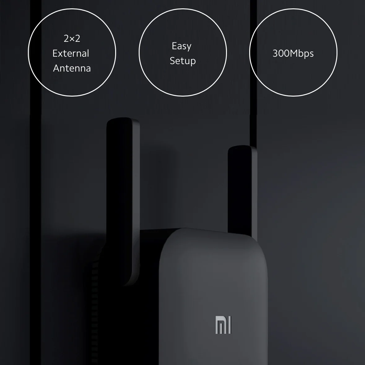 Neuer original xiaomi wifi verstärker pro 300m 2,4g repeater netzwerk expander range extender roteader mi drahtloser wi-fi router