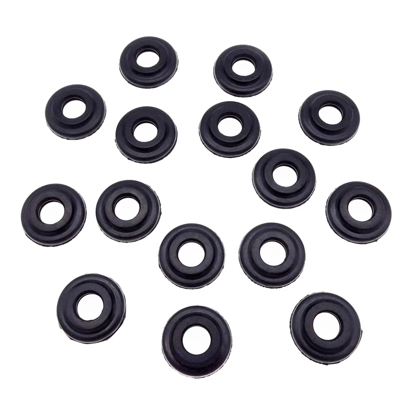 Bộ 15 Miếng Động Cơ Van Bu Lông Bao Gioăng Hải Cẩu Cho Xe BMW E46 E39 E60 E65 E66 E53 E83 11121437395 0.9 Inch chữ Ô Cao Su Kín