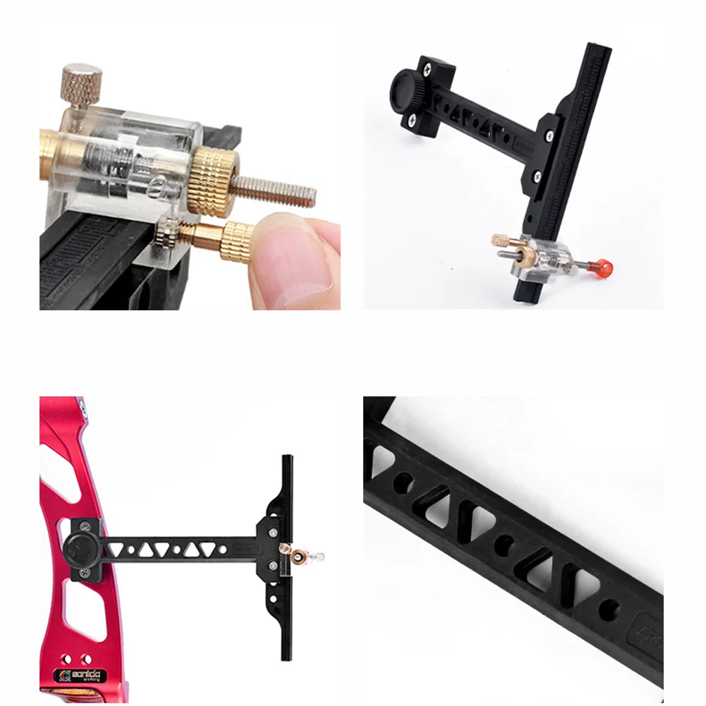 الصيد الهدف البصر 16X15 سم ABS اكسسوارات أجزاء سوداء المهنية قوس منحني استبدال حديقة العلامة التجارية الجديدة